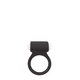 Lit Up Silicone Stimu Ring 3 Black - Wibrujący pierścień erekcyjny Czarny