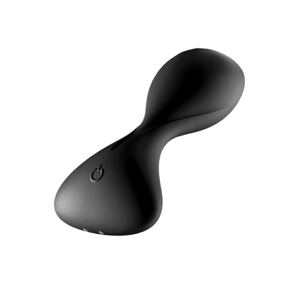 Satisfyer vibrator trendsetter connect app (black) - Wibrujący korek analny, Czarny