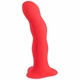 Fun Factory Bouncer - Klasické dildo s možnosťou vibrácií, červené