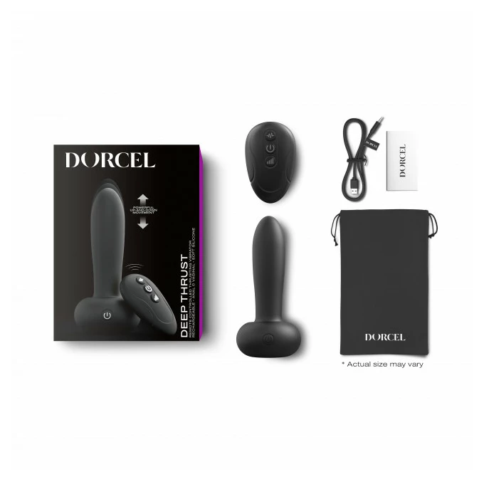 Marc Dorcel Deep Thrust - Wibrator z ruchem pulsacyjnym