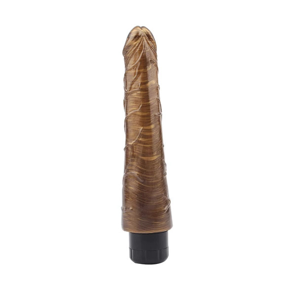 DarkMuscle johnny boner gold - Dildo wibrujące, Złoty