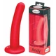 Malesation andy dildo red - Klasické dildo s prísavkou, červené