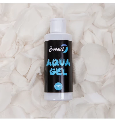 Sensuel Aqua Gel Black 150ml  - Lubrikant na vodnej báze