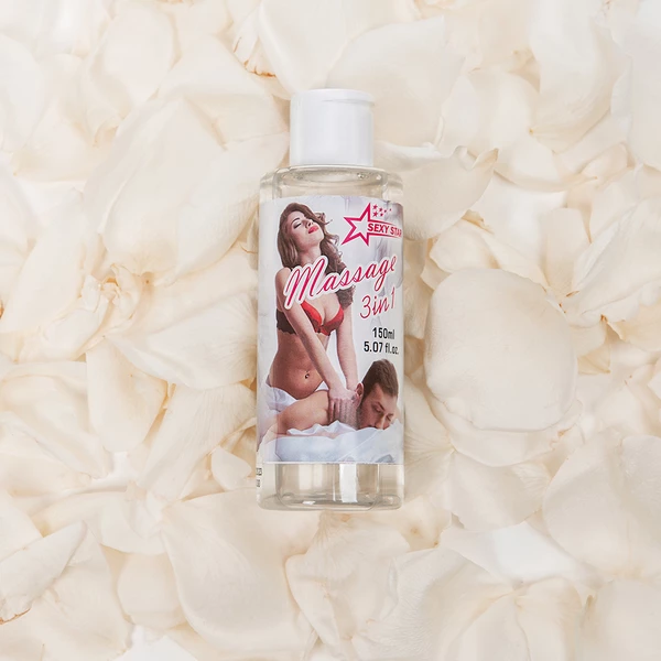 Sexy Star Massage 3in1 Gel 150ml  - 3v1 masážny gél