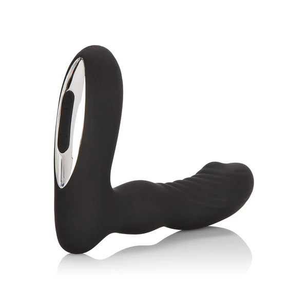 CalExotics Wireless Pinpoint Probe Black - Wibrujący korek analny Czarny