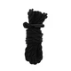 Taboom bondage rope 1.5 meter 7 mm - Bondážne lano, čierne