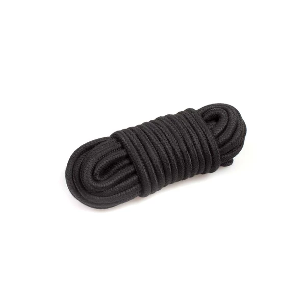 Secret Play black bondage rope bdsm - Lina do krępowania