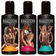Magoon set of 3 massage oils 100 ml - Súprava 3 masážnych olejov