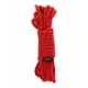 Taboom bondage rope 5 meter 7 mm - Bondážne lano, červené