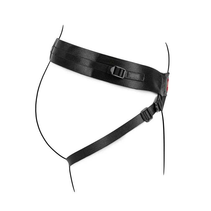No-Parts Taylor Adjustable Strap On Harness With Double O-Ring - Regulowana uprząż strap on