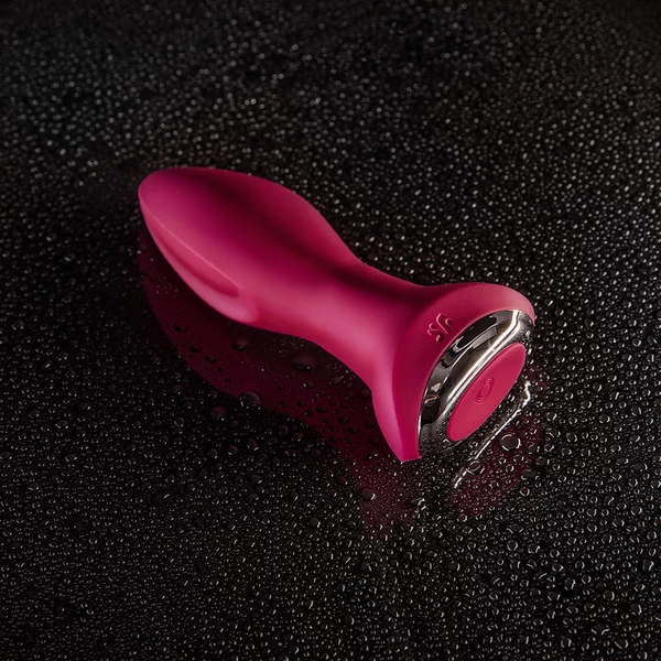 Satisfyer rotator plug 2 connect app (violet) - Vibračný análny kolík s možnosťou rotácie, fialový