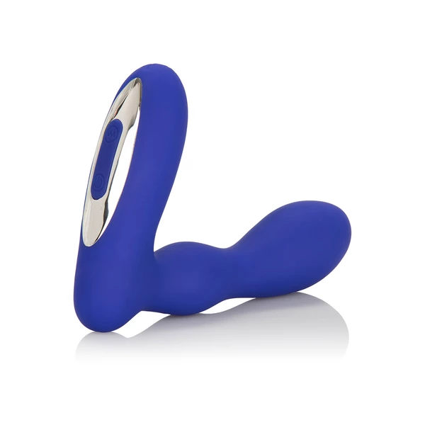 CalExotics Wireless Pleasure Probe Blue - Wibrujący korek analny NIebieski