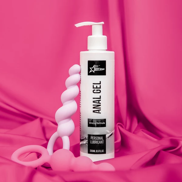 Sexy Star Anal Gel 250ml  - análny lubrikant na vodnej báze