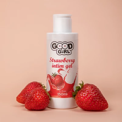 Good Girl Strawberry Intim Gel 150ml  - Jahodový lubrikant na vodnej báze