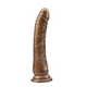 DarkMuscle mike hawk gold - Klasické dildo s prísavkou, zlaté