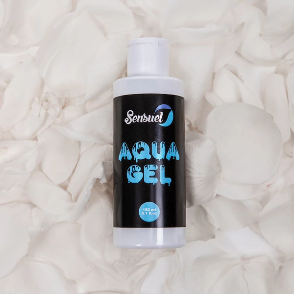 Sensuel Aqua Gel Black 150ml  - Lubrikant na vodnej báze