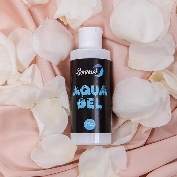 Sensuel Aqua Gel Black 150ml  - Lubrikant na vodnej báze