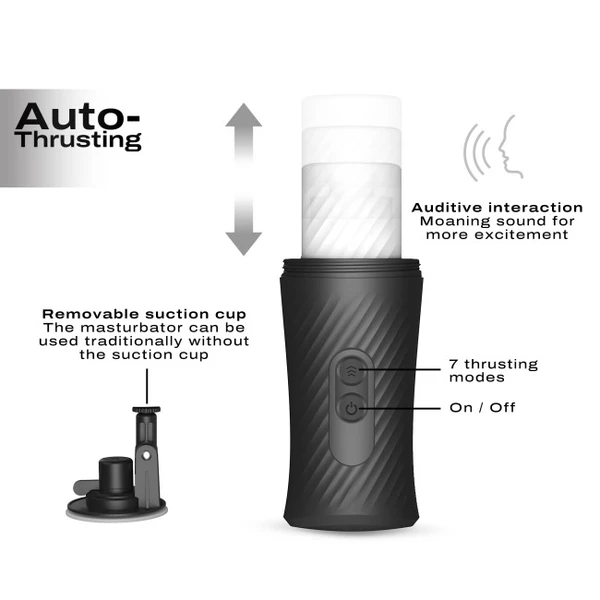 Marc Dorcel Thrust Blow- Automatický masturbátor s prísavkou