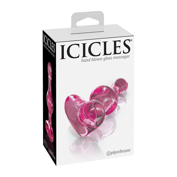 Icicles no 75 - Szklany korek analny