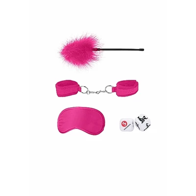 Ouch! introductory bondage kit #2 - pink - Zestaw BDSM
