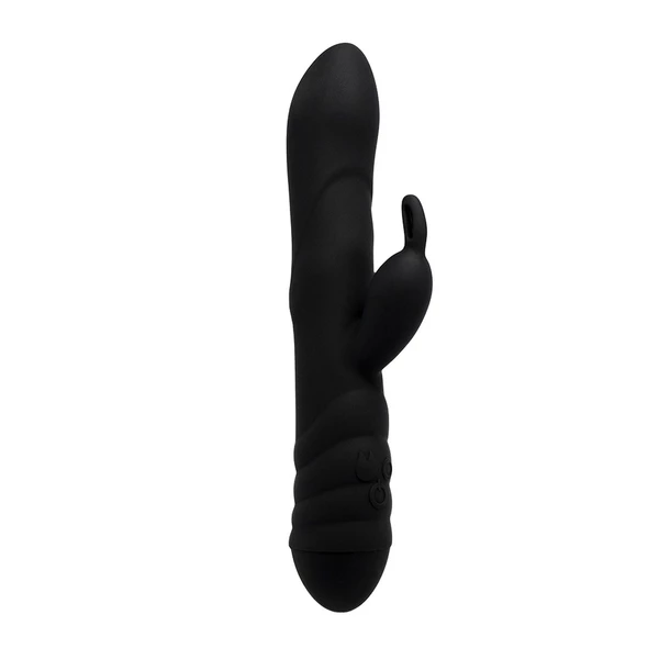 Alive Twister Black - Wibrator króliczek z rotacją