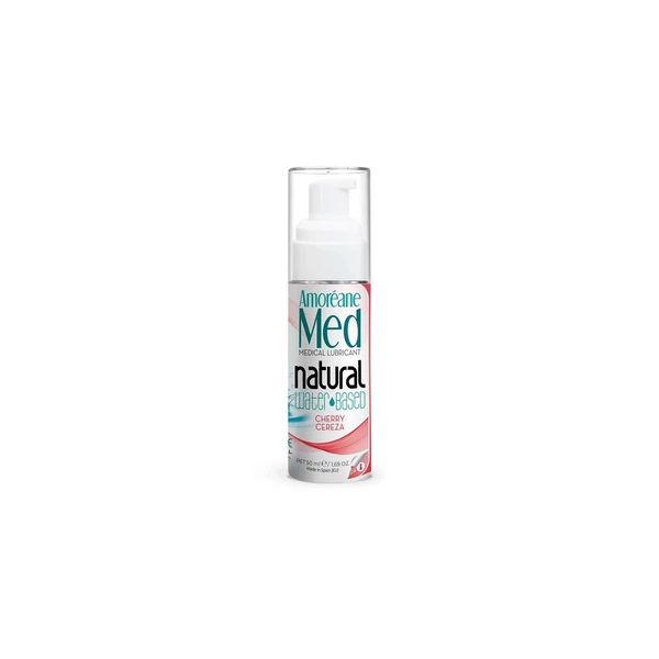 Amoreane Cherry With Phytoplankton 50Ml - Przeciwzapalny Lubrykant na bazie wody wiśniowy
