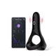 Magic Motion rise smart wearable cockring black - Vibračný erekčný krúžok ovládaný aplikáciou, čierny