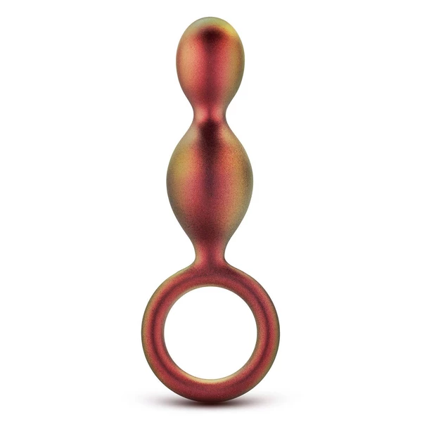 Anal Adventures Matrix Duo Loop Plug Copper - Koraliki analne