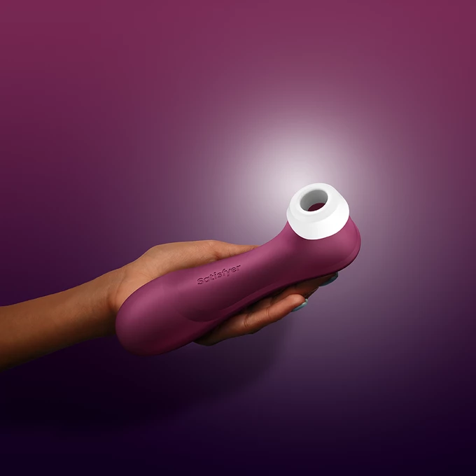 Satisfyer Pro 2 Generation 3 - ultrazvukový vibrátor na klitoris + vibrácie + mobilná aplikácia, červený