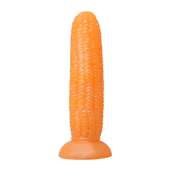 Baile Passionate Fruit Suction Base - Dildo w kształcie kolby kukurydzy