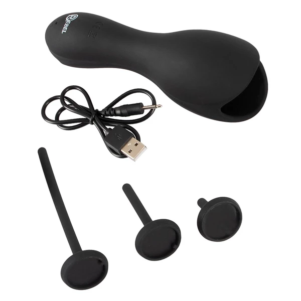Rebel rebel glans masturbation w.3di - Masturbator wibrujący z dilatorami do penisa