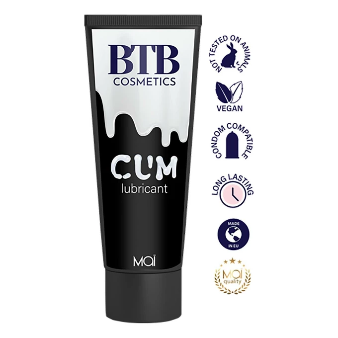 BTB Cum Lubricant 100 Ml - Lubrykant na bazie wody o konsytencji spermy
