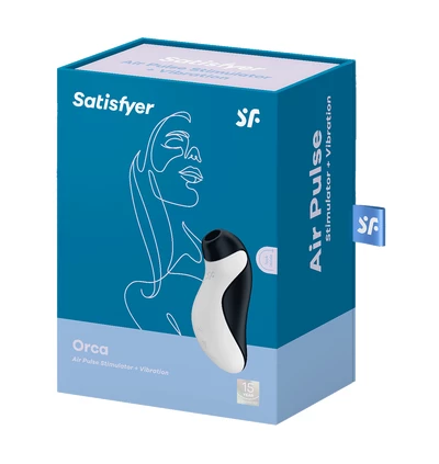 Satisfyer Orca - soniczny wibrator do łechtaczki z dodatkowymi wibracjami