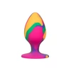 CalExotics Cheeky Large Tie Dye Plug Multicolor - Korek analny