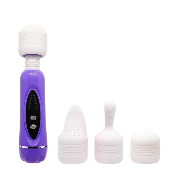 Baile Magical Massager 1312FS - Wibrator wand z wymiennymi nakładkami