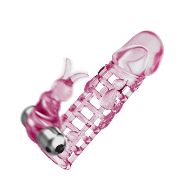 Baile Ultimatelove Sleeve 10 Vibration Functions - Wibrująca nakładka na penisa
