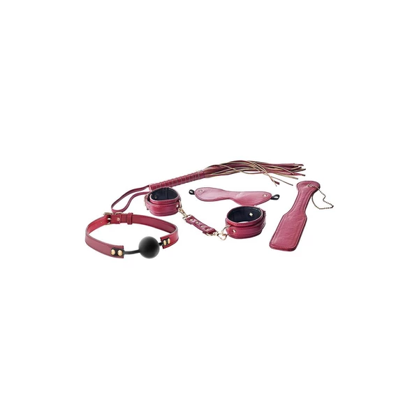 Blaze Elite Bdsm Set Red - Zestaw BDSM, Czerwony