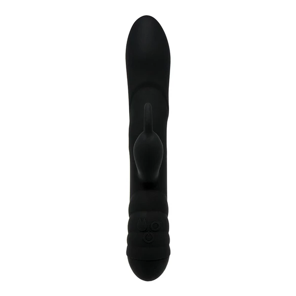 Alive Twister Black - Wibrator króliczek z rotacją