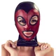Bad Kitty Head Mask - BDSM maska, červená