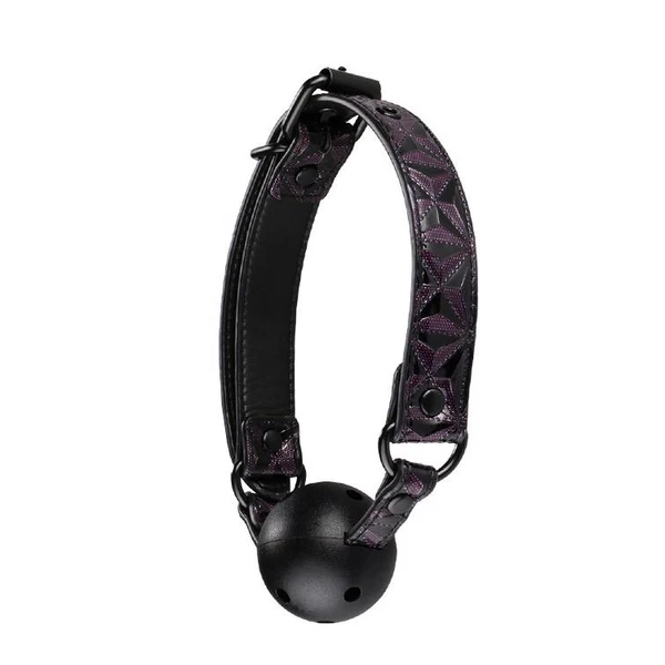 Blaze Ball Gag Purple - Knebel z kulką, Fio'
