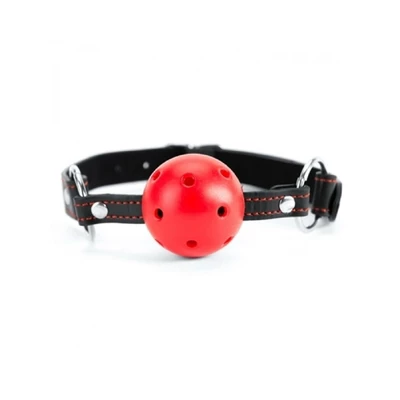 ARGUS Red Heart Ball Gag - Knebel z kulką