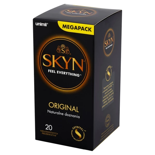 SKYN unimil skyn box 20 original - Prezerwatywy 20 szt
