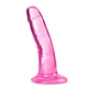 B Yours Plus Hard N’ Happy Pink - Klasické dildo s prísavkou, ružové