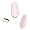 Boss Series Joy Kitty Light Pink - Wibrująca kulka z pilotem, Różowy