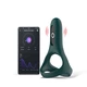 Magic Motion rise smart wearable cockring green - Vibračný erekčný krúžok ovládaný aplikáciou, zelený