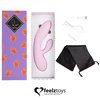 FeelzToys lea rabbit vibrator strawberry - Wibrator króliczek