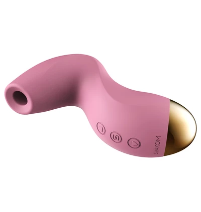 Svakom pulse pure deep suction stimulator pale pink - Wibrator soniczny do łechtaczki, Różowy
