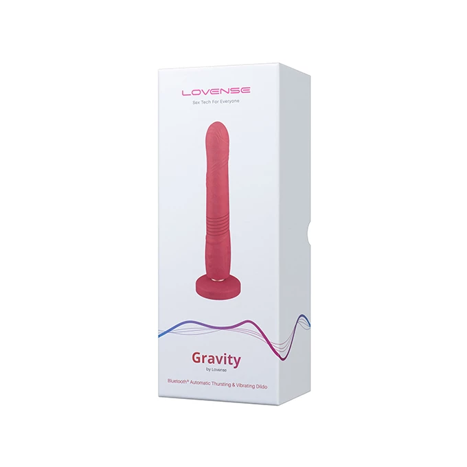 Lovense Gravity - Pulzujúce a vibrujúce dildo na aplikáciu