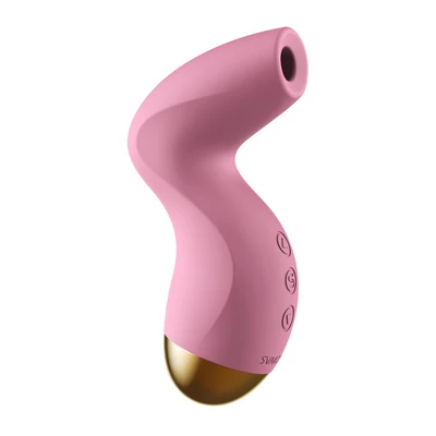 Svakom pulse pure deep suction stimulator pale pink - Wibrator soniczny do łechtaczki, Różowy