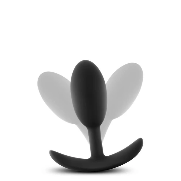 Anal Adventures Vibra Slim Medium - Korek analny z wewnętrzną kulką
